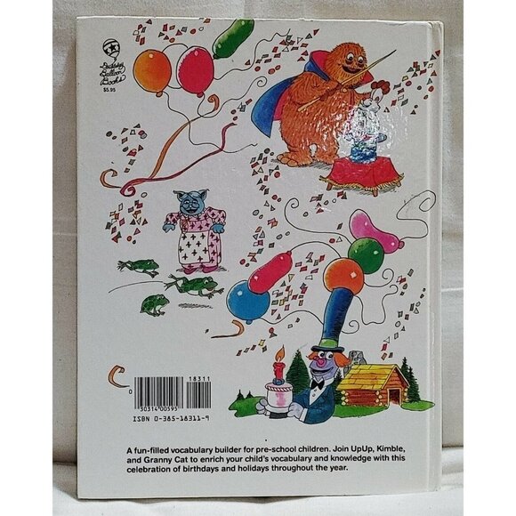 The Romper Room Birthday Word Book, Ann Stevens, David Gantz, 1st Printing, 1984 - Picture 2 of 3